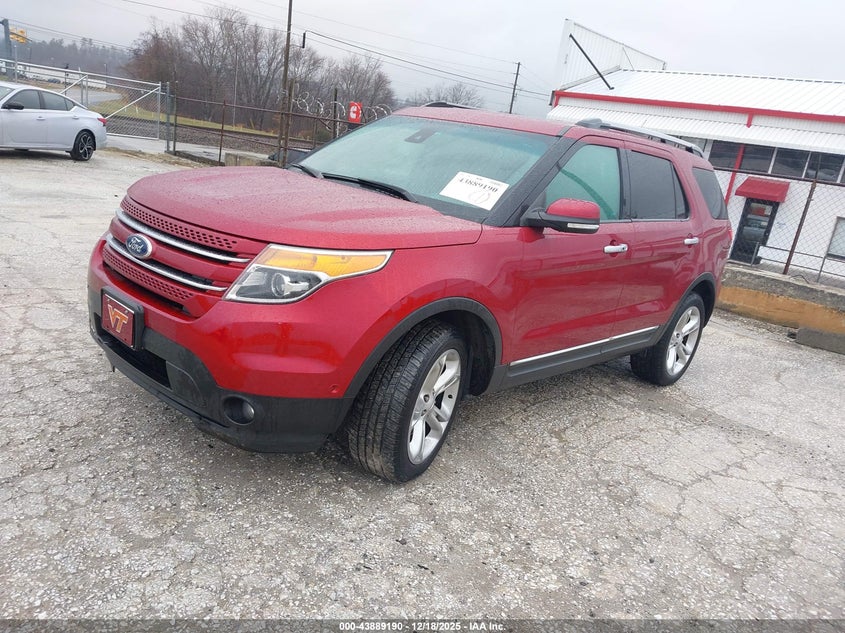 Vin: 1fm5k8f85fga83626, lot: 44384748, ford explorer limited 20152