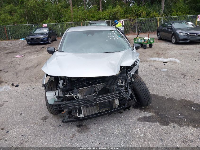 2025 Nissan Versa 1.6 S VIN: 3N1CN8DV3SL819273 Lot: 43889198