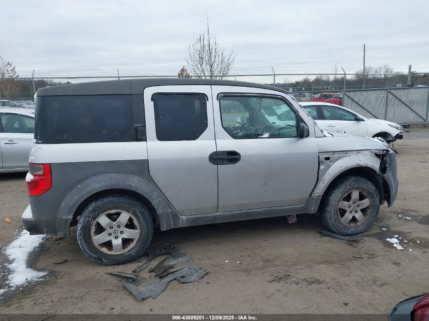 2003 Honda Element Ex VIN: 5J6YH28563L007118 Lot: 43889201