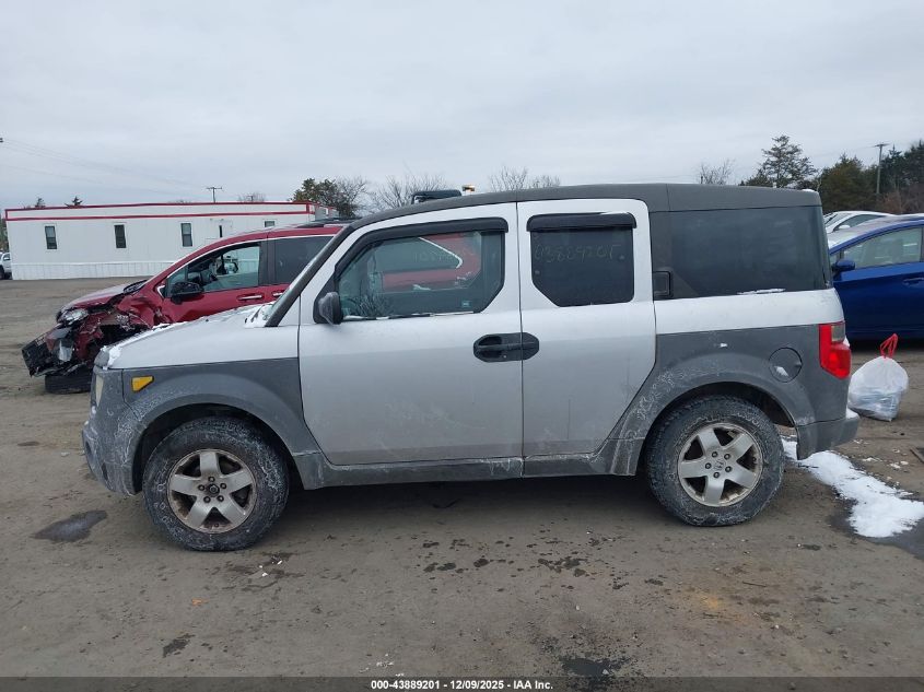 2003 Honda Element Ex VIN: 5J6YH28563L007118 Lot: 43889201