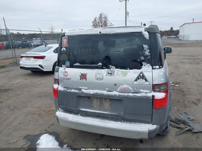 2003 Honda Element Ex VIN: 5J6YH28563L007118 Lot: 43889201