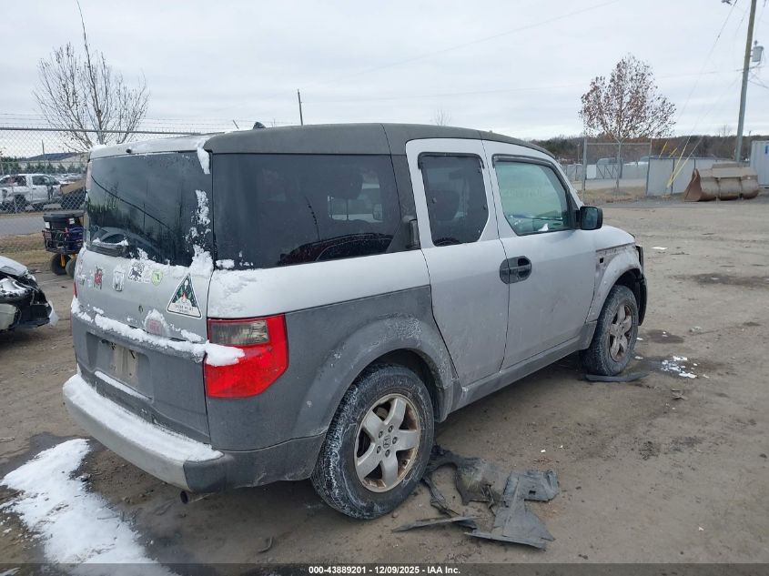 2003 Honda Element Ex VIN: 5J6YH28563L007118 Lot: 43889201
