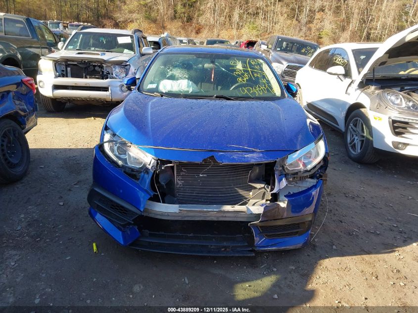 2018 Honda Civic Ex VIN: 19XFC2F77JE013855 Lot: 43889209