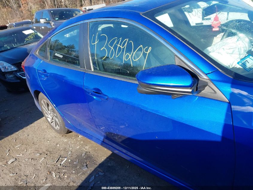 2018 Honda Civic Ex VIN: 19XFC2F77JE013855 Lot: 43889209