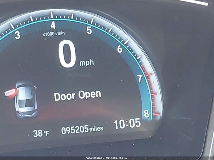 2018 Honda Civic Ex VIN: 19XFC2F77JE013855 Lot: 43889209