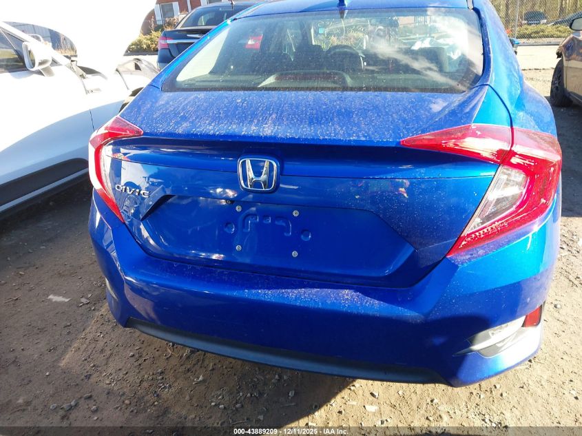 2018 Honda Civic Ex VIN: 19XFC2F77JE013855 Lot: 43889209