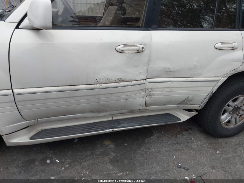 1999 Lexus Lx 470 VIN: JT6HT00W9X0044188 Lot: 43889211