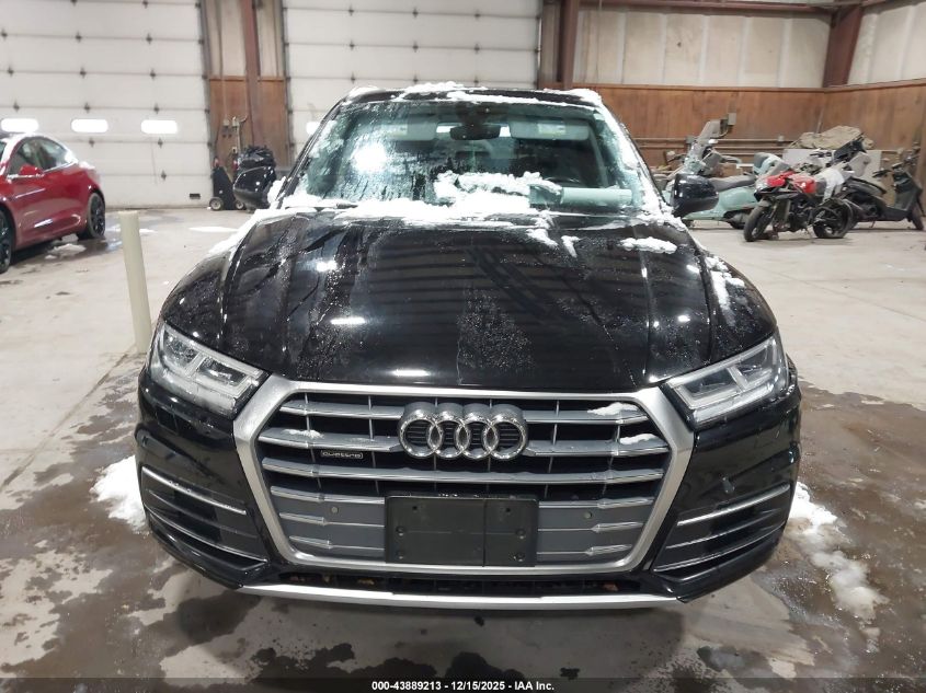2018 Audi Q5 2.0T Premium/2.0T Tech Premium VIN: WA1BNAFYXJ2222204 Lot: 43889213