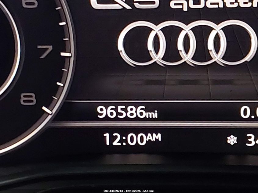 2018 Audi Q5 2.0T Premium/2.0T Tech Premium VIN: WA1BNAFYXJ2222204 Lot: 43889213