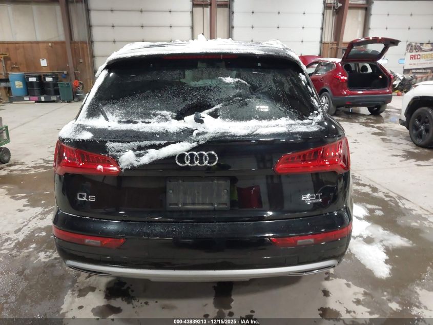 2018 Audi Q5 2.0T Premium/2.0T Tech Premium VIN: WA1BNAFYXJ2222204 Lot: 43889213