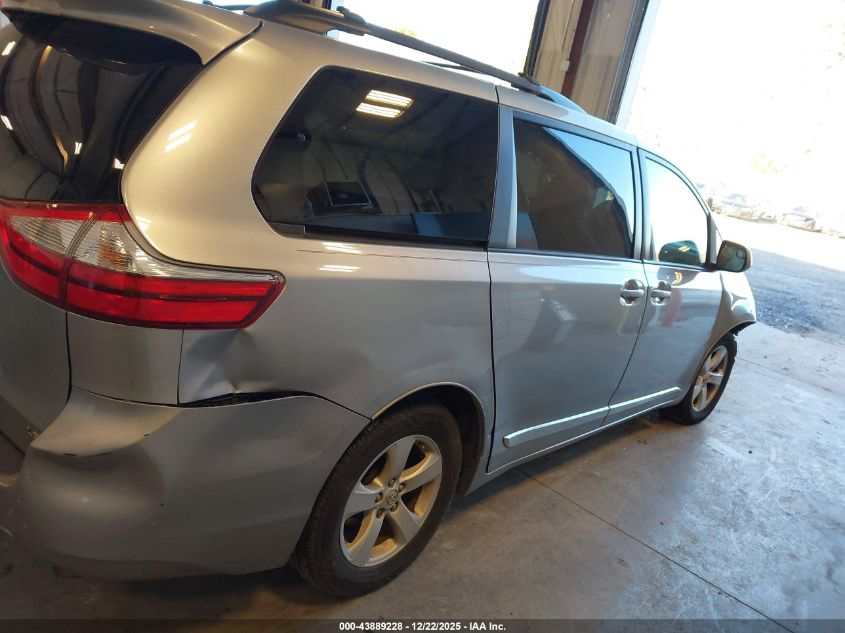 2017 Toyota Sienna Le 8 Passenger VIN: 5TDKZ3DC0HS856427 Lot: 43889228