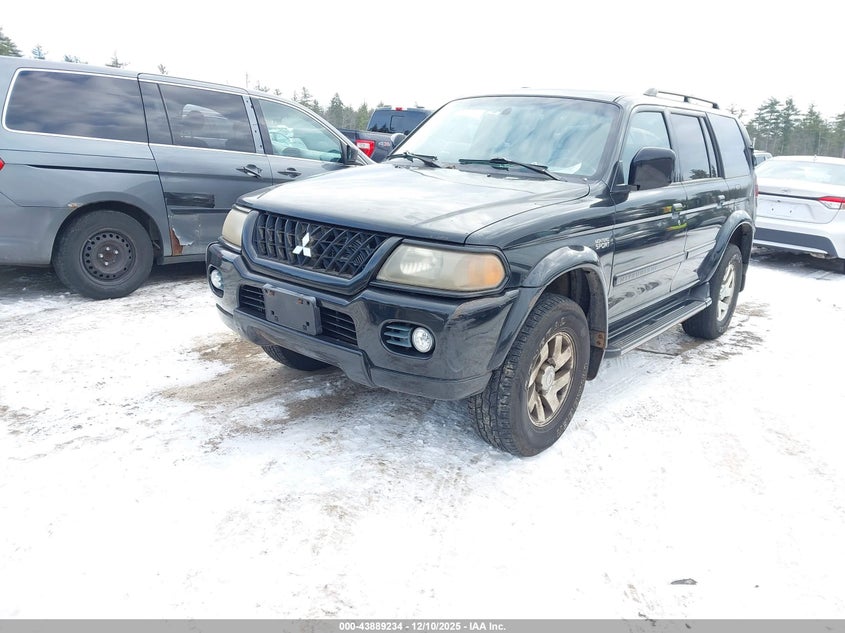 JA4MT41R52J050476 2002 MITSUBISHI MONTERO SPORT photo no. 2