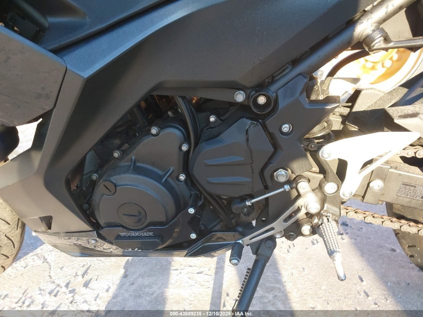 2023 Kawasaki Ex400 VIN: JKAEXKG14PDAK1431 Lot: 43889235