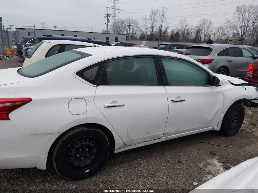 2017 Nissan Sentra S VIN: 3N1AB7AP4HY331302 Lot: 43889237