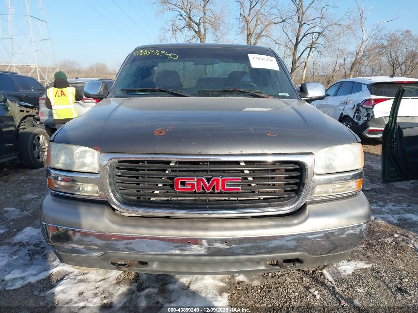 2000 GMC Sierra 1500 Sl/Sle VIN: 1GTEK19T9YZ308049 Lot: 43889240