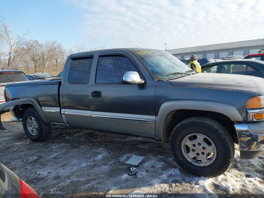2000 GMC Sierra 1500 Sl/Sle VIN: 1GTEK19T9YZ308049 Lot: 43889240
