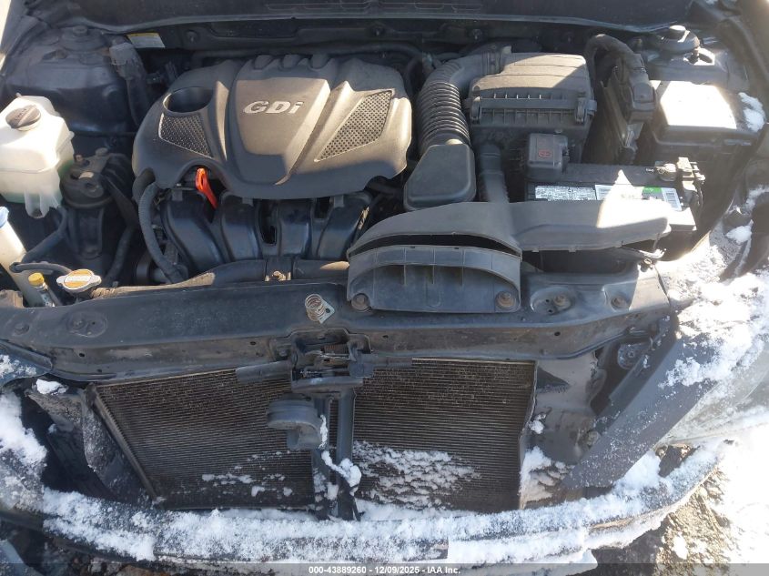 2012 Hyundai Sonata Gls VIN: 5NPEB4AC4CH467154 Lot: 43889260