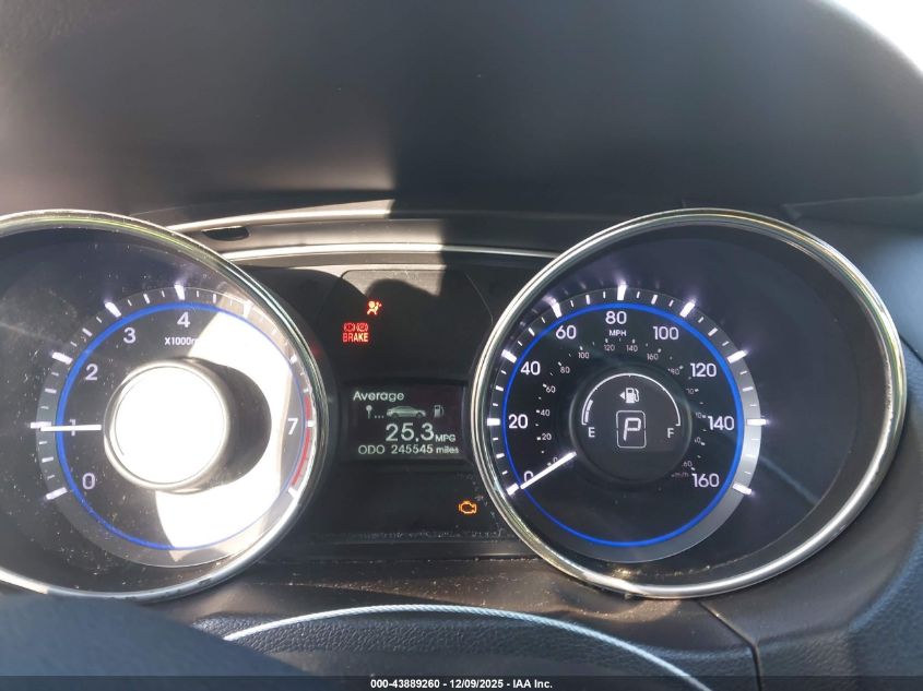 2012 Hyundai Sonata Gls VIN: 5NPEB4AC4CH467154 Lot: 43889260