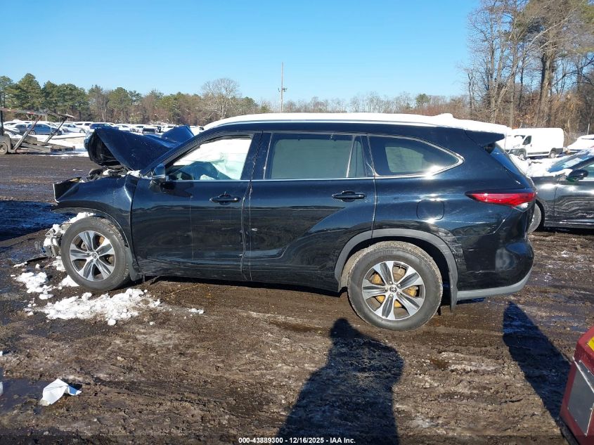 2020 Toyota Highlander Xle VIN: 5TDHZRBH6LS055974 Lot: 43889300