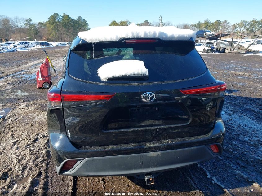 2020 Toyota Highlander Xle VIN: 5TDHZRBH6LS055974 Lot: 43889300