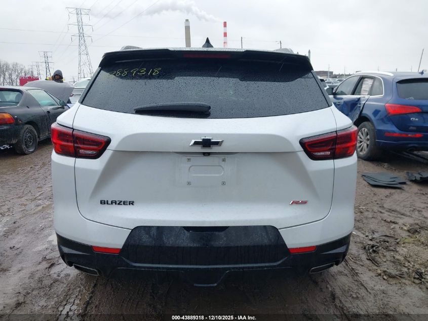 2023 Chevrolet Blazer Fwd Rs VIN: 3GNKBERS4PS170229 Lot: 43889318