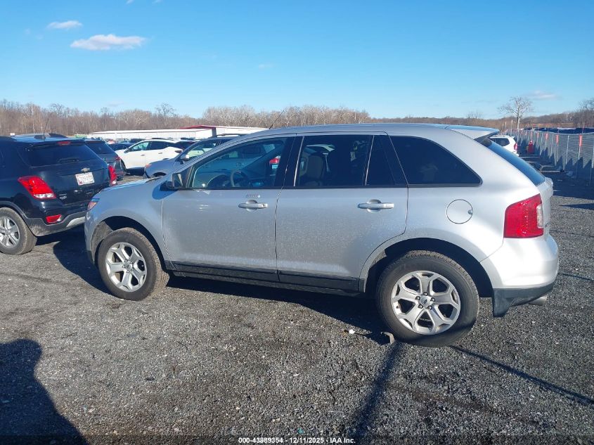 2014 Ford Edge Sel VIN: 2FMDK4JC3EBA96297 Lot: 43889354