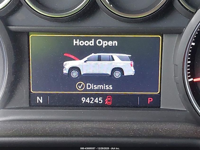 2021 Chevrolet Tahoe - 1GNSCRKD3MR244075