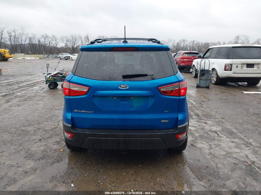 2020 Ford Ecosport Se VIN: MAJ3S2GE5LC325823 Lot: 43889370