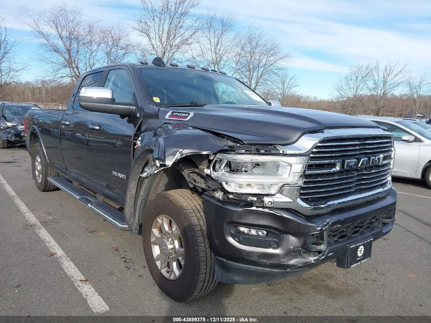 2022 Ram 3500 Laramie 4X4 8' Box VIN: 3C63R3JL6NG432924 Lot: 43889375