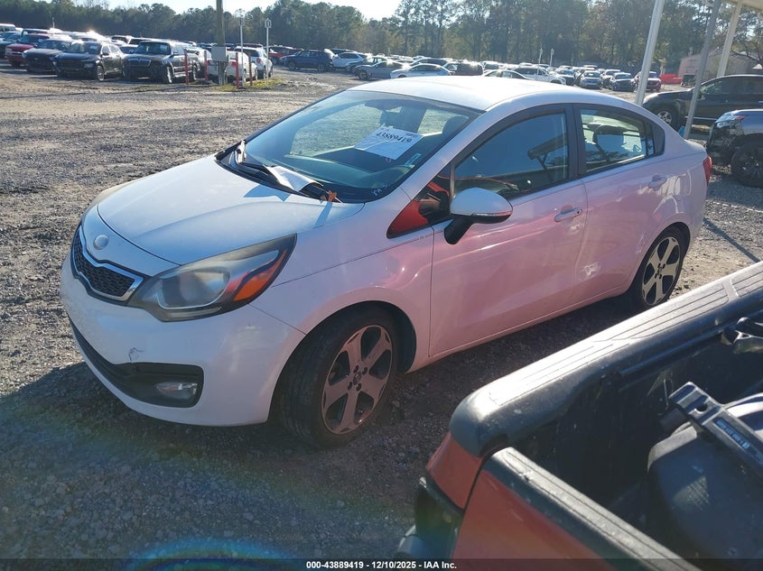KNADN4A33D6208926 2013 KIA RIO photo no. 2