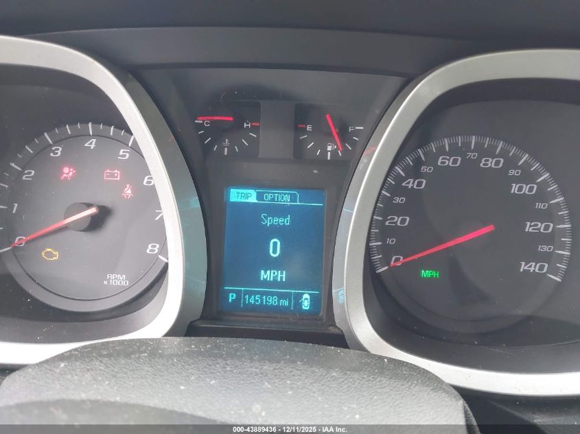 2013 Chevrolet Equinox 1Lt VIN: 2GNALDEK3D6194945 Lot: 43889436