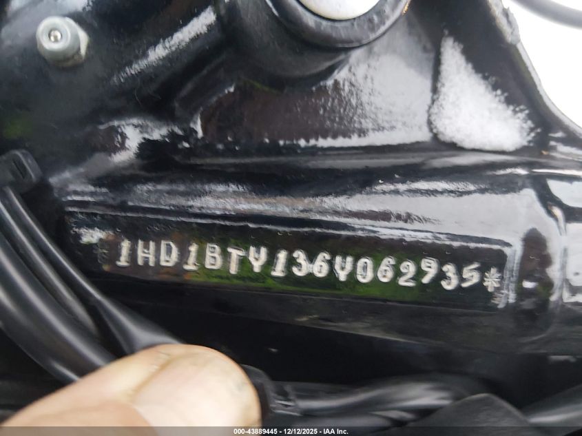 2006 Harley-Davidson Fxstb VIN: 1HD1BTY136Y062935 Lot: 43889445