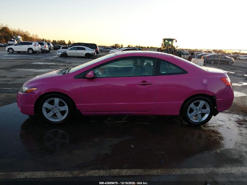 2008 Honda Civic Ex VIN: 2HGFG12858H567781 Lot: 43889479