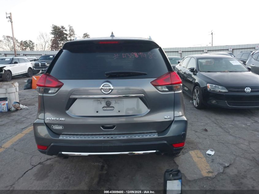 2017 Nissan Rogue Sl VIN: JN8AT2MT7HW405300 Lot: 43889480