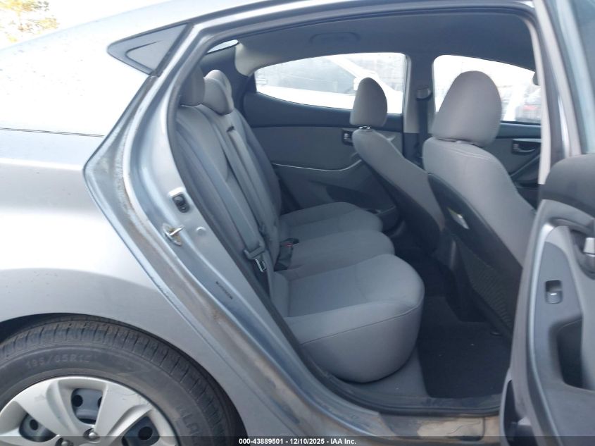 2016 Hyundai Elantra Se VIN: 5NPDH4AE4GH741518 Lot: 43889501