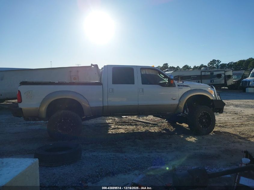 2012 Ford F-350 Lariat VIN: 1FT8W3BT6CEC53745 Lot: 43889514