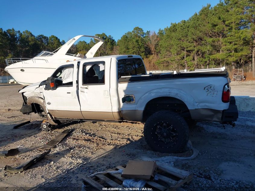 2012 Ford F-350 Lariat VIN: 1FT8W3BT6CEC53745 Lot: 43889514