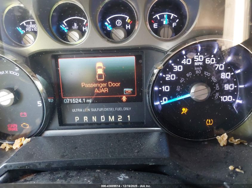 2012 Ford F-350 Lariat VIN: 1FT8W3BT6CEC53745 Lot: 43889514