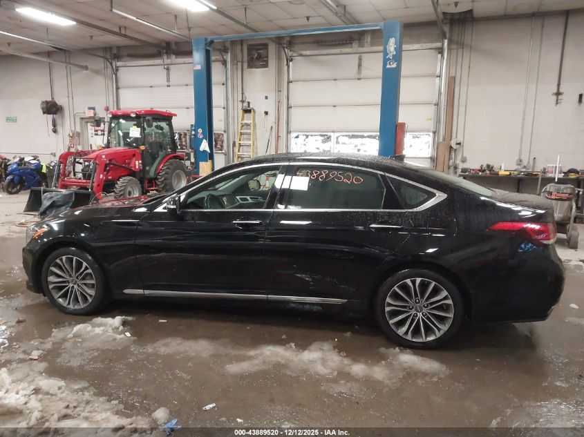 2015 Hyundai Genesis 3.8 VIN: KMHGN4JE5FU018640 Lot: 43889520