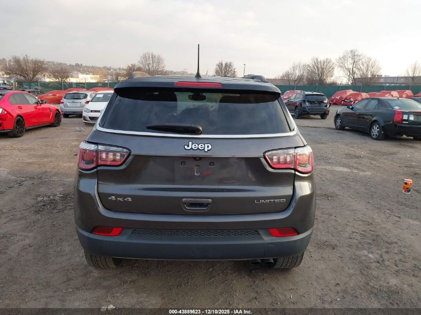 2018 Jeep Compass Limited 4X4 VIN: 3C4NJDCB7JT479397 Lot: 43889523