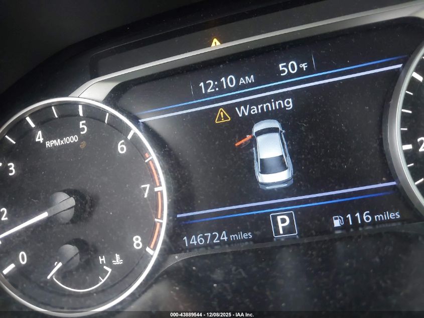 2019 Nissan Altima 2.5 Sr VIN: 1N4BL4CV4KN319542 Lot: 43889544