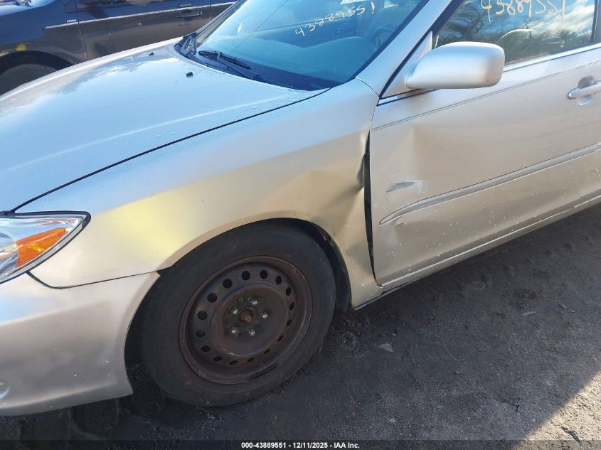 2003 Toyota Camry Le/Xle/Se VIN: 4T1BE30K33U662628 Lot: 43889551