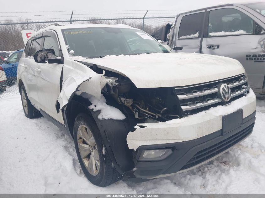 2018 Volkswagen Atlas 3.6L V6 Se VIN: 1V2KR2CA7JC569361 Lot: 43889578