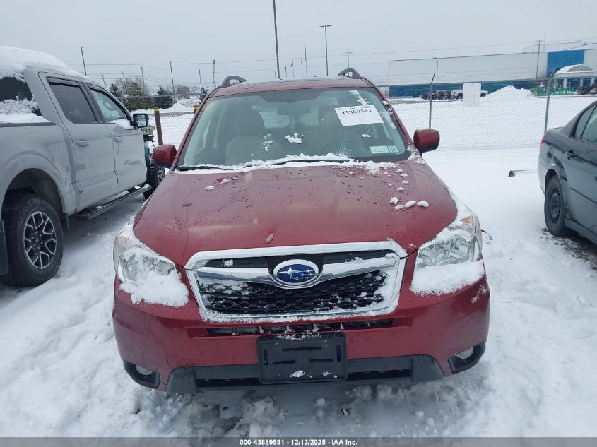 2016 Subaru Forester 2.5I Limited VIN: JF2SJAHC1GH434029 Lot: 43889581