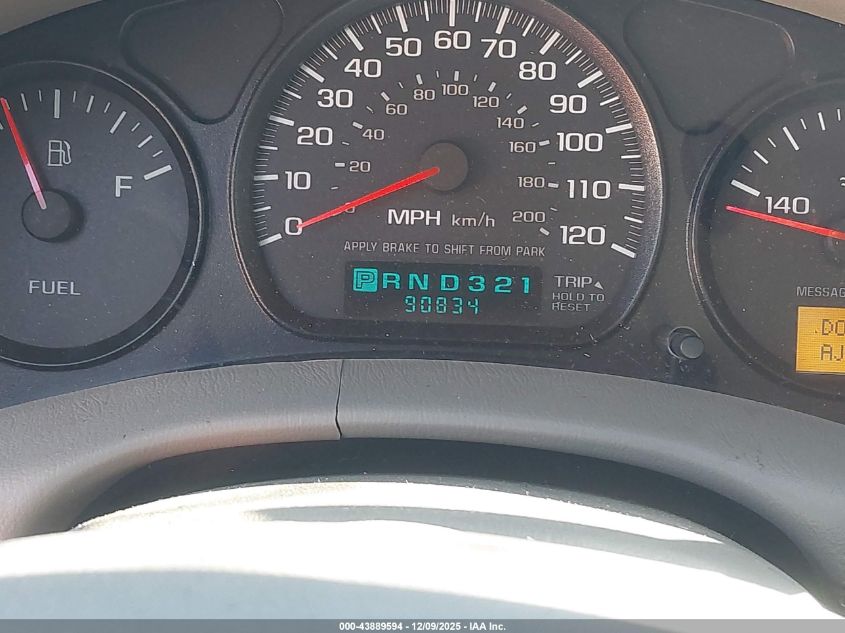 2004 Chevrolet Impala VIN: 2G1WF52E749352303 Lot: 43889594