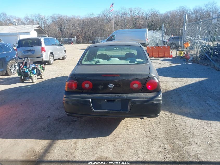 2004 Chevrolet Impala VIN: 2G1WF52E749352303 Lot: 43889594