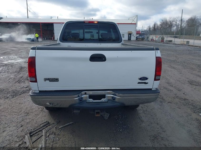 2002 Ford F-150 Lariat/Xl/Xlt VIN: 1FTRX18L62NB97866 Lot: 43889599