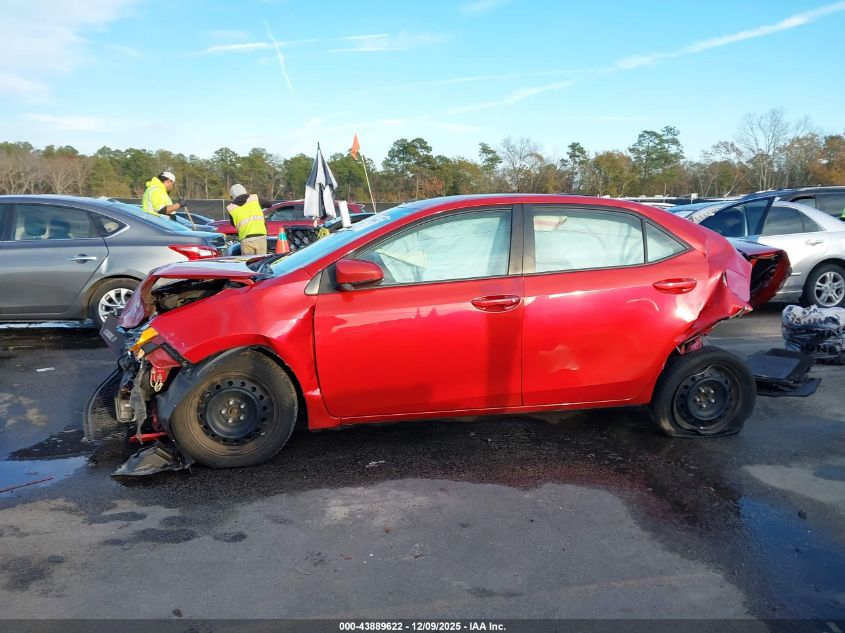 2017 Toyota Corolla Le VIN: 2T1BURHE9HC902181 Lot: 43889622
