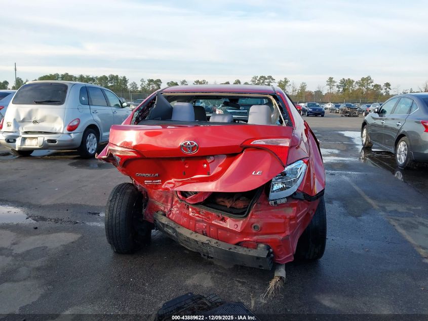 2017 Toyota Corolla Le VIN: 2T1BURHE9HC902181 Lot: 43889622