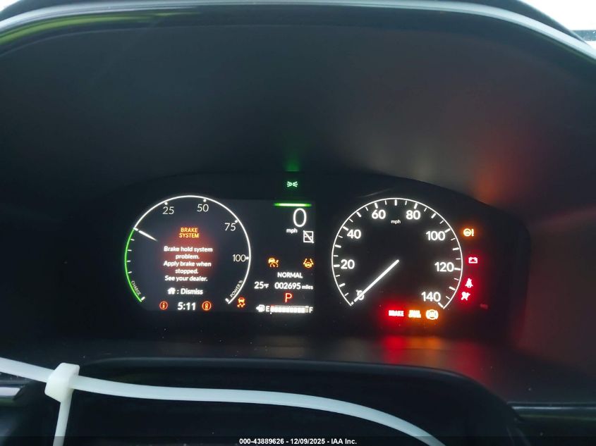 2025 Honda Cr-V Hybrid Sport-L VIN: 7FARS6H88SE044285 Lot: 43889626